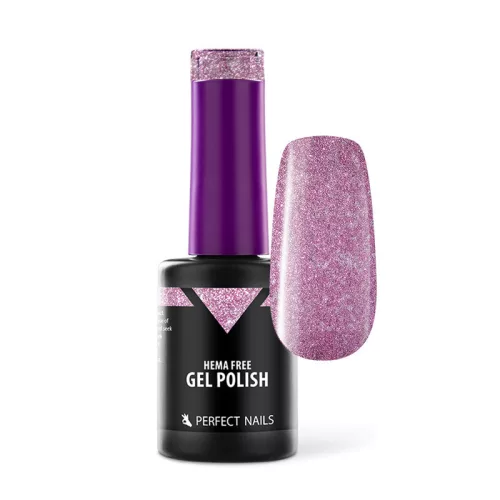 Perfect Nails HEMA FREE Gél Lakk - Flash Violet - 8ml