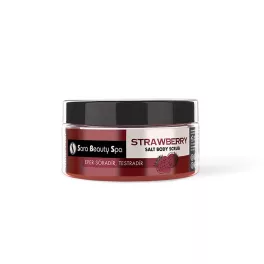   Sara Beauty Spa Bőrradír és Testradír - Eper Sóradír - 300ml