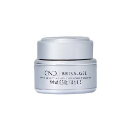CND BRISA Pure White fedő építő zselé 14g