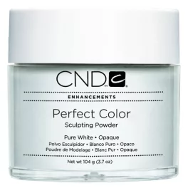 CND Perfect Color Pure White fedő építőpor 104g
