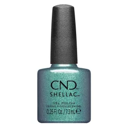 CND Shellac Teal-Tricity 7,3ml Színes géllakk Limitált