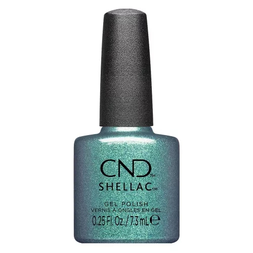 CND Shellac Teal-Tricity 7,3ml Színes géllakk Limitált