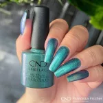 CND Shellac Teal-Tricity 7,3ml Színes géllakk Limitált
