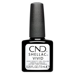 CND Shellac VIVID White Gloves 7,3ml Színes géllakk