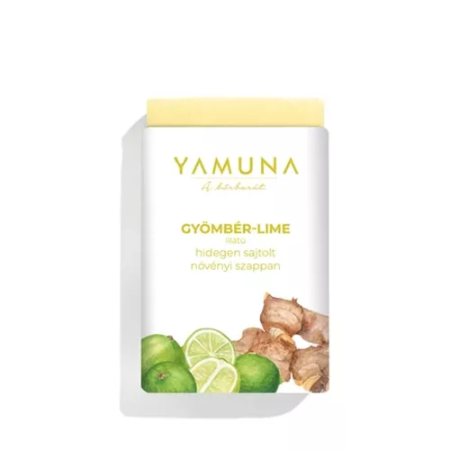 Yamuna Gyömbér-lime hidegen sajtolt szappan 110g