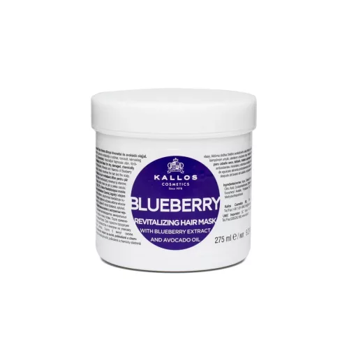 KJMN Fekete Áfonya Hajpakoló/ hajmaszk 275ml Új