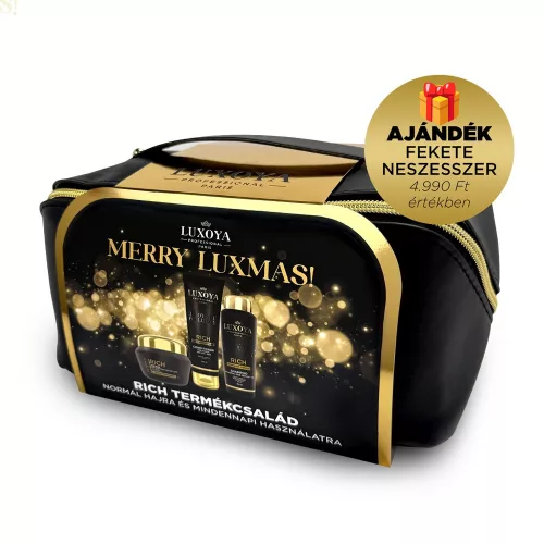 Luxoya RICH Karácsonyi Díszcsomag - Fekete