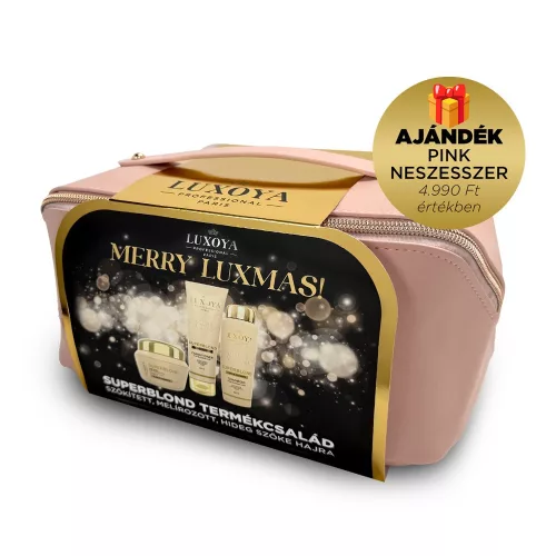 Luxoya SuperBlond Karácsonyi Díszcsomag - Pink