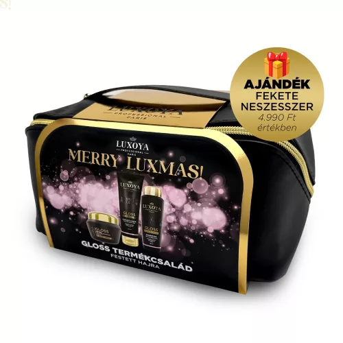 Luxoya GLOSS Karácsonyi Díszcsomag - Fekete