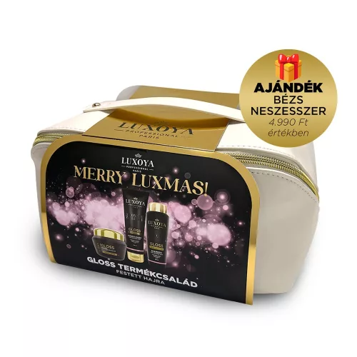 Luxoya GLOSS Karácsonyi Díszcsomag - Beige