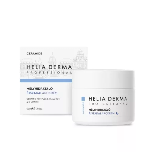 Helia-D Ceramide Mélyhidratáló éjszakai arckrém 50ml Minden bőrtipusra