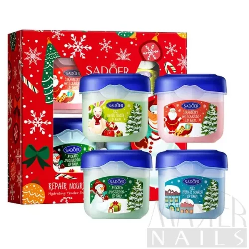 Master Nails Karácsonyi Sadoer Ajakbalzsam 4db/cs 4*7g