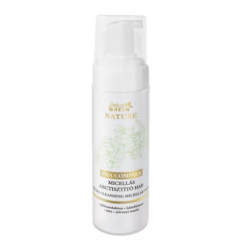 Golden Green Nature PHA Complex Micellás Arctisztító Hab 150ml