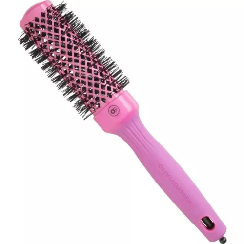 Olivia Garden Expert Shine Blowout thermo körkefe 35mm PINK