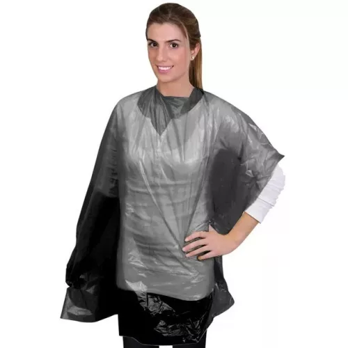 Eurostil Egyszer használatos PE festőkendő 30db/cs 02791/50 FEKETE