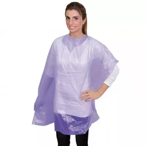 Eurostil Egyszer használatos PE festőkendő 30db/cs 02791/68 LILA