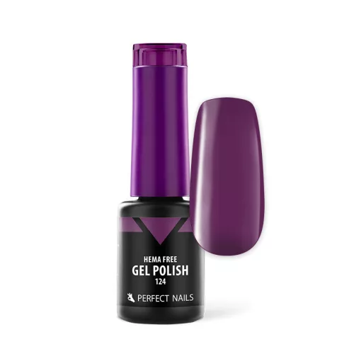 Perfect Nails HEMA FREE Gél Lakk - 124 Merlot - 4ml