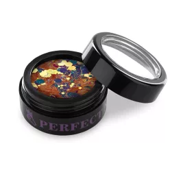   Perfect Nails Körömdíszítő Glitter - Multisize - #13 Barackszín