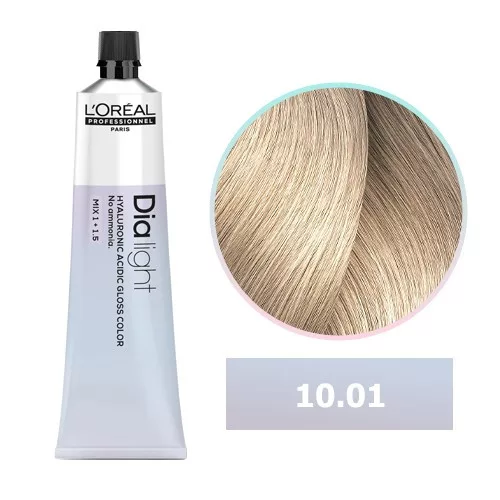 Dia Light tartós, Ammóniamentes hajszínező festék 10.01 60ml