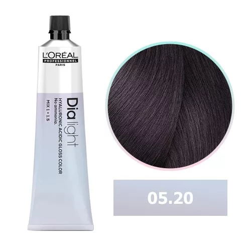 Dia Light tartós, Ammóniamentes hajszínező festék 05.20 *50ml