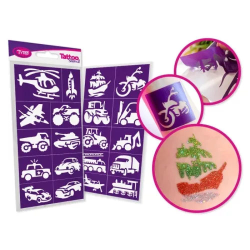 TyToo Vehicles - Járművek sablon szett 20db/cs