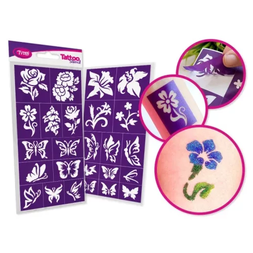 TyToo Flowers - Virágok sablon szett 20db/cs