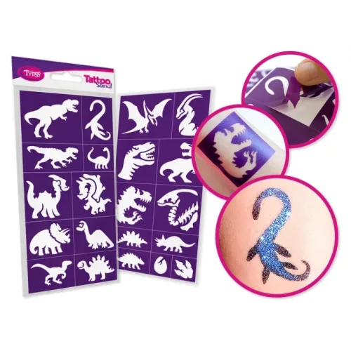TyToo Dinosaurs - Dinoszauruszok sablon szett 20db/cs
