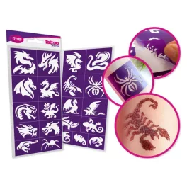   TyToo Dragons & Lizards - Sárkányok és gyíkok sablon szett 20db/cs