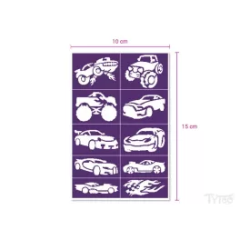 TyToo Racing Rebels Sablon szett 10db
