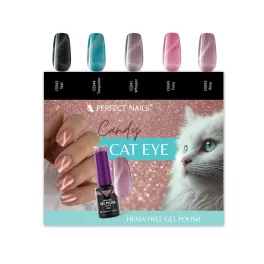 Perfect Nails Hema Free Színpaletta - Candy Cat Eye
