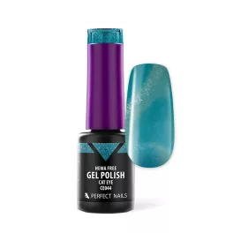   Perfect Nails HEMA FREE Cat Eye Gél Lakk - CE044 Turquoise - 4ml
