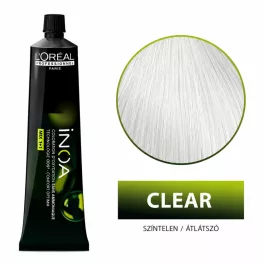 INOA Ammóniamentes VEGÁN tartós krémhajfesték CLEAR 60g