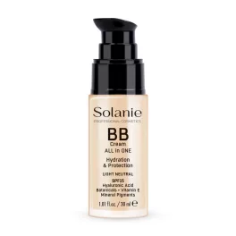   Solanie BB krém hialuronsavval és fényvédővel SPF15 - világos neutrális 30ml
