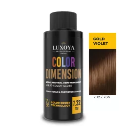   Luxoya Color Dimension 7.32/7GV 60ml Ápoló tartós hajszínező