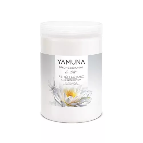 Yamuna Fehér Lótusz masszázskrém 1020g