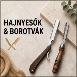Hajnyesők, Borotvák