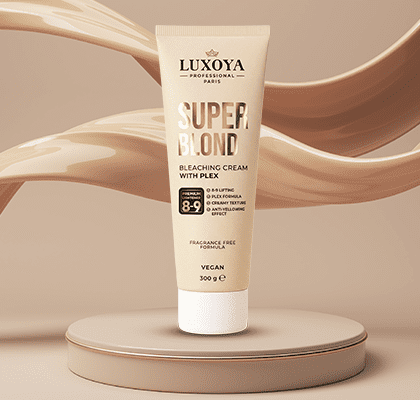 Luxoya Super Blond Szőkítőkrém – Erőteljes világosítás